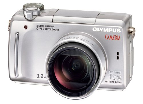 Olympus Camedia C-760 Ultra Zoom Digitalkamera (3,2 Megapixel)