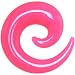 9/16" Pink Acrylic Spiral Taper