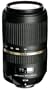 Tamron A005NII SP 70-300 mm F/4-5.6 Di VC USD (XLD) - Objetivo con montura para Nikon (distancia focal 70-300mm, apertura f/4-5.6, estabilizador de imagen, macro) - incluye parasol