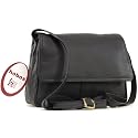 Hobos Leather Organiser Bag - Black