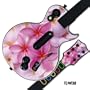 Skin Decal Cover for GUITAR HERO 3 III PS3 Xbox 360 Les Paul - Flowers