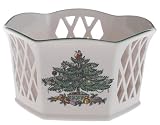 Spode Christmas Tree Pierced Wine Coaster