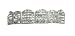 PRINCE OF 9 - SILVER GRILL - 6 PIECE DIAMOND CUT *BLING BLING*