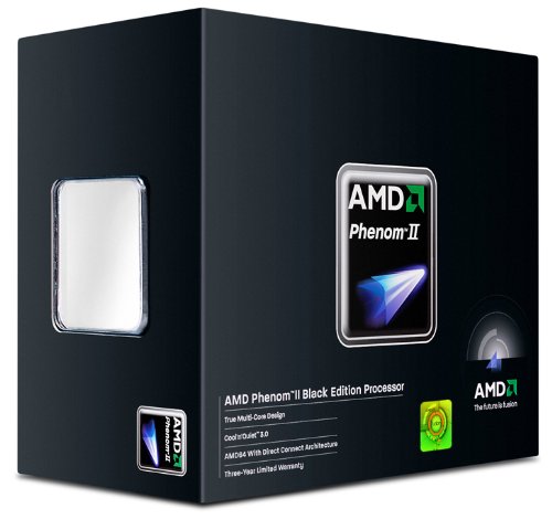 AMD Phenom II X2 550 3.1 GHz 7MB Cache Edition Dual Core Processor – Black