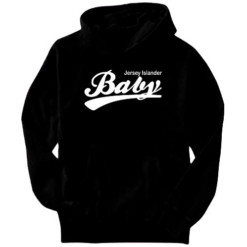 BABY Jersey Islander Countries Mens Hoodie (Black, Size Small)