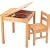 Natural Desk & Chair