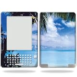 Protective Vinyl Skin Decal for Amazon Kindle 2 (2nd gen) ebook reader (Not Latest Generation) - Beach Bum
