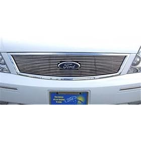 T-Rex 21520 Horizontal Polished Aluminum Billet Grille Overlay Insert with Logo,13 Bars