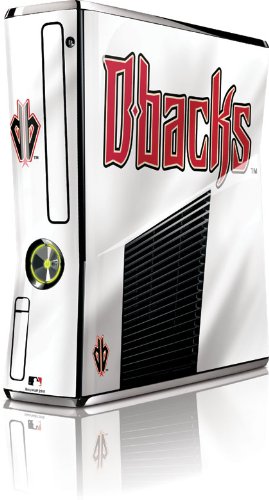 Skinit Arizona Diamondbacks Home Jersey Vinyl Skin for Microsoft Xbox 360 Slim (2010)