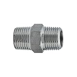 カクダイ ステンレス六角ニップル 6474-10