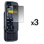 3 Pack of Premium Reusable LCD Screen Protectors for Nokia N86 [Accessory Export Packaging]