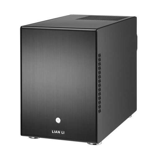 Lian Li PC-Q25B Lan Cube PC-Geh&auml;use Mini-ATX, Hot-Swap schwarz