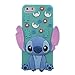 LliVEER Cute 3D Cartoon Soft Silicone Back Case Cover Protective for iPhone 6 Plus 5.5'' Stitch