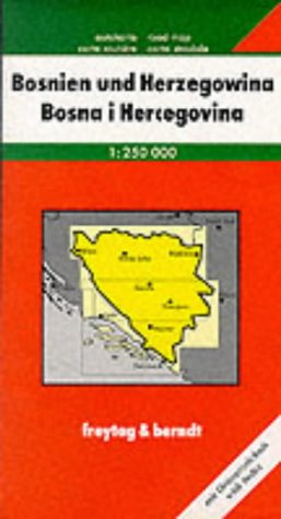 City Travel Guides Discounted  Books : Bosnia Map (Country Road & Touring) (Country Road & Touring)