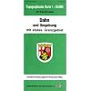 Dahn und Umgebung mit els�ssischem Grenzgebiet 1 : 25 000. Naturparkkarte P14: Mit Wanderwegen