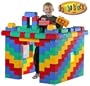Jumbo Blocks Standard Set 108 Pc Plastic Construction Toy