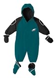 Philadelphia Eagles Infant Alaska Hooded Creeper Set