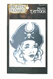 Pirate Lady Temporary Tattoo