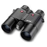 Bushnell 10X42 Fusion 1600 Arc Black Bullseye Laser Rangefinder Binocular, Brush M