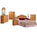 Country Pine Bedroom Furniture Collection