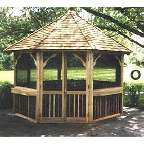 Cedar Ridge Caboose Gazebo 12 Foot by