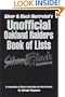 Unofficial Oakland Raiders Book of Lists