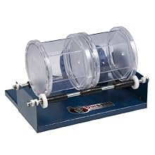 Dura-Bull 202211 Double Barrel Rotary Tumbler, 11" Width x 7-1/2" Height x 8-1/2" Depth, 110-120V