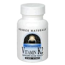 Source Naturals Vitamin K2, 60 tablets (Pack of 2)