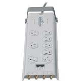 8-OUTLET Surge Suppressors with Coaxial Protection