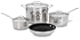Cuisinart 77-7NS Chef's Classic Nonstick Stainless 7-Piece Cookware Set