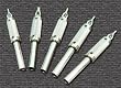 FIVE SETS STAINLESS STEEL TUBE COMBOS WITH (1/2" ALLOY GRIPS)
