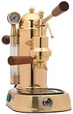 La Pavoni PG-16 Romantica 16-Cup Espresso Machine, Brass