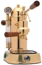La Pavoni PG-16 Romantica 16-Cup Espresso Machine, Brass