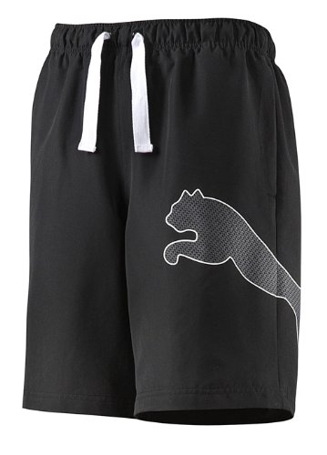 PUMA Herren Bermuda Logo, black, M, 815417 01 Preisvergleich