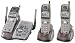 Panasonic KX-TG5433M 5.8 GHz DSS Cordless Phone with Answering System and Three Handsets