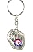 Texas Rangers - MLB Silver Baseball Glove Keychain