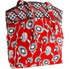 Vera Bradley Criss Cross Tote Bag in Deco Daisy