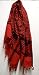 Arab Keffiyah Kafiyah Head Scarf Shemagh - Choice Of Colors Color: Brick Red / Black