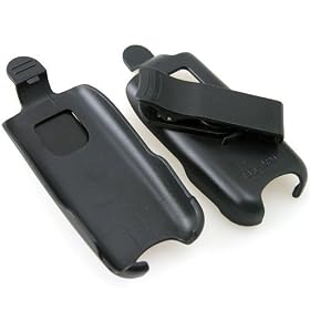 Black Plastic Swivel Belt Clip Holster for Sony Ericsson Z525 / Z525a / Z525i / Z520/Z520a