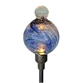 Allsop Firefly Solar Garden Art with Blue Finial