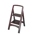 Cosco 11-254mgy1 Rockford Series Two-step Wood Step Stool&nbsp;&nbsp;by Cosco 