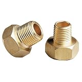 Sunpro CP7555 Temperature Sender Adaptor Kit - Brass
