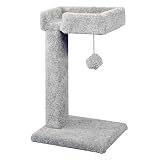 Carpeted Kitty Nest with Toy