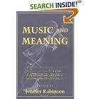 Click here to buy Music and Meaning by  Jenefer Robinson.