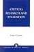 Critical Research and Evaluation