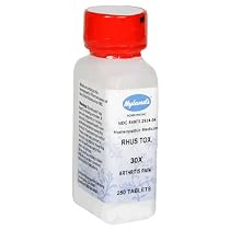 Hyland's Rhus Tox., 30X, Tablets, 250 tablets (Pack of 3)