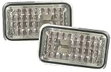 Produkt-Bild: Seitenblinker Set, passend f&uuml;r VW + Audi + Porsche. Ausf&uuml;hrung: Klarglas Silber.
