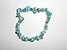 Promotion *(Buy 2 Get 1 Free) 1 Natural Healing Crystal Blue Turquoise Chip Gemstone 7 Inch Stretch Bracelet