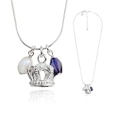 Claudia Bradby Crown & Iolite Pendant Necklace