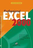 Excel 2000 Professional Lehrbuch: An Beispielen lernen. Mit Aufgaben üben. Durch Testfragen Wissen überprüfen
